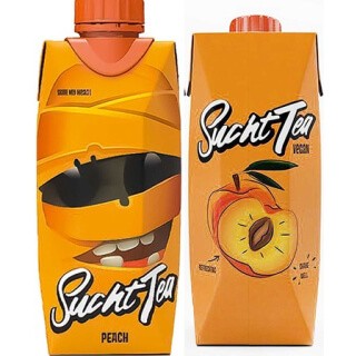 SuchtTea Pfirisch 500ml