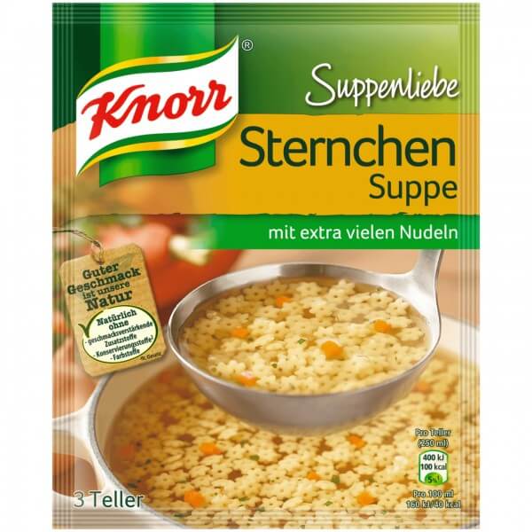 Knorr Sternchen Suppe 84g