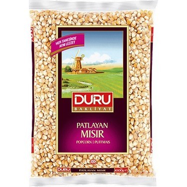 Duru Popcorn Patlayan Misir 1kg