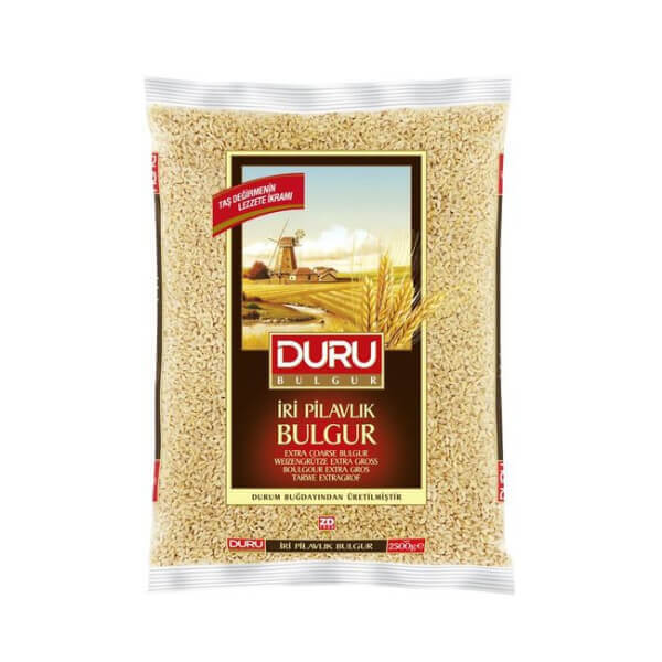 Duru Hartweizengrütze Grob Pilavlik Bulgur 2,5 Kg