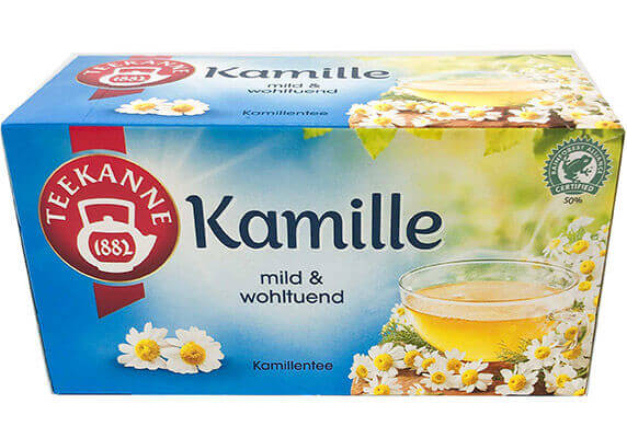 Teekanne Kamillentee 20´er