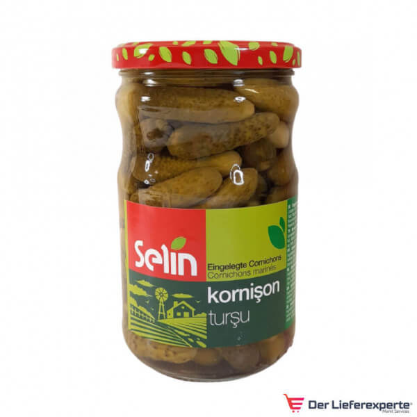 Selin Eingelegte Cornichons - Kornison Salatalik Tursu 1350g