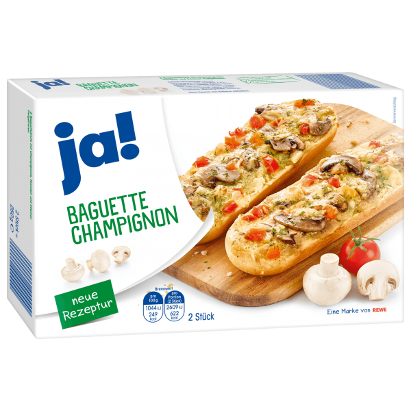 JA! Baguette Champignon 2 Stück 250g