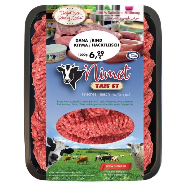 Nimet Rinder Hackfleisch Mager Naturfleisch Az Yagli Kiyma Kilo Nimet Naturfleisch Fleisch Derlieferexperte