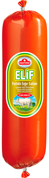 Egetürk Elif Lynor mit Pistazien - Elif Fistikli Salam 500g