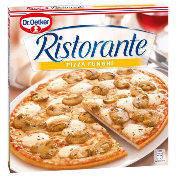 Ristorante Pizza Funghi 365g