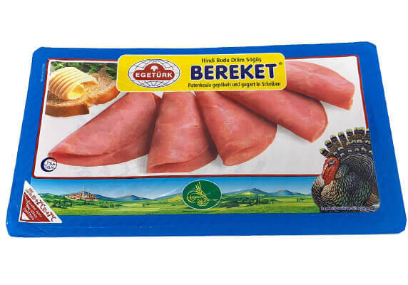 Egetürk Putenkeule gepökelt und gegart - Bereket 100g