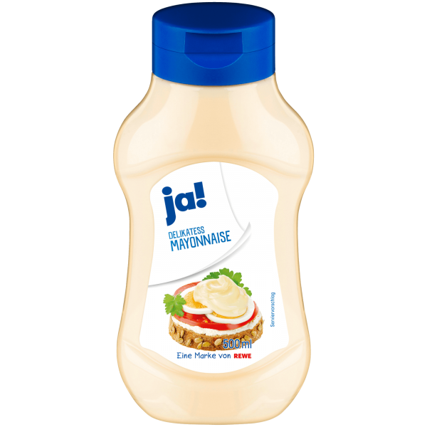 ja! Delikatess Mayonnaise 500ml