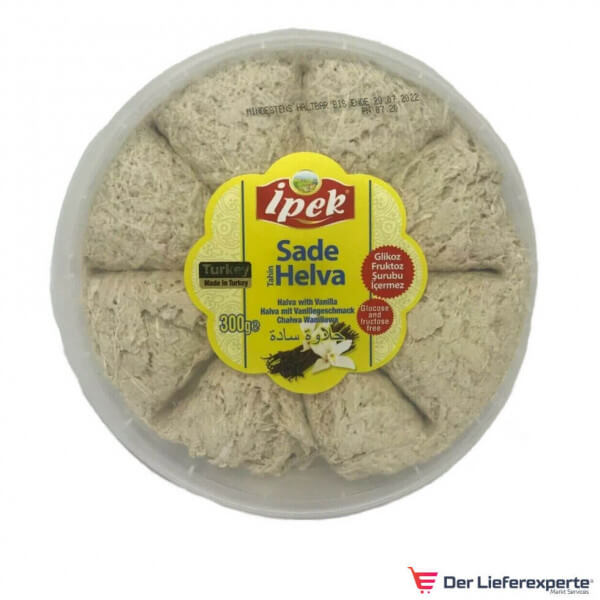 Ipek Halva Vanilla - Sade Tahin Helva 300g