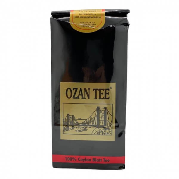 Ozan Bergamot Ceylon Tee - Yaprak Cay 250 g