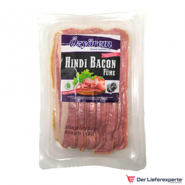 Özyörem Hindi Bacon Puten Bacon 150g