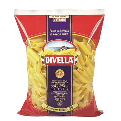 Divella Pennoni Rigati Röhren Nudeln 5KG
