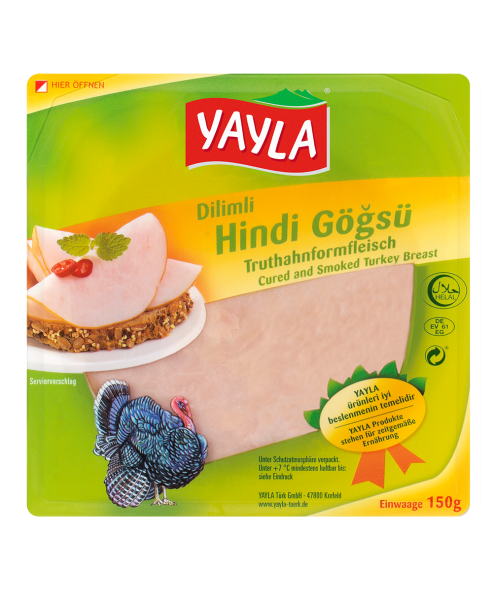 Yayla Truthanbrustformfleisch - Dilimli Hindi Gögsü 150g