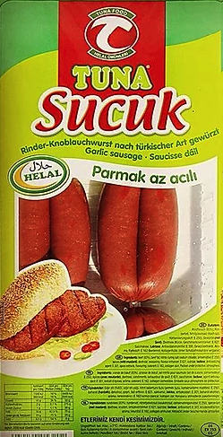 Tuna Parmak Knoblauchwurst Parmak Sucuk