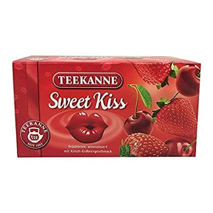 Teekanne Früchtetee Sweet Kiss 20 Beutel