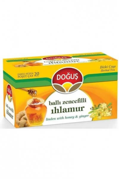 Dogus Honig Ingwer Linde - Balli Zencefilli Ihlamur Cayi 32 g