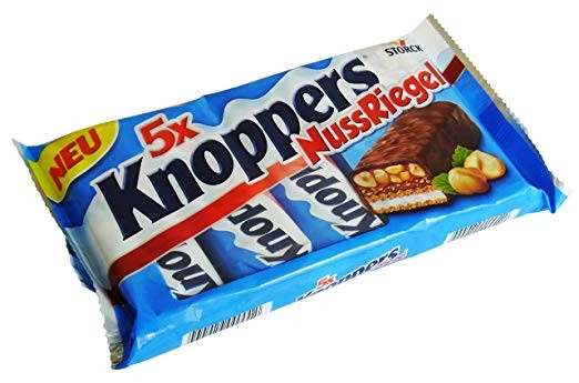 Storck Knoppers Nussriegel je 5 x 40 g Pckg.