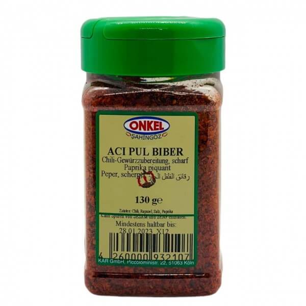 Onkel Paprika Gewürzzubereitung Scharf - Aci pul Biber Ekstra Aci 130 g