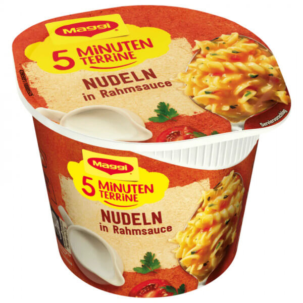 Maggi 5 Minuten Terrine Nudeln in Rahmensauce 61g
