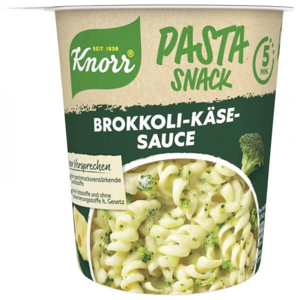 Knorr Pasta Snack Broccoli-Käse Sauce 62g