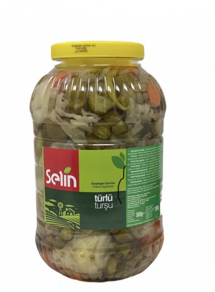 Selin Eingelegte Gemüse Karışık Tursu 2500g