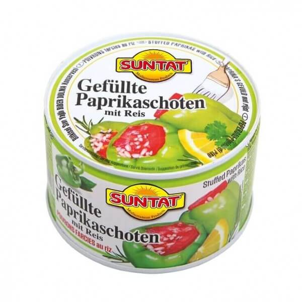 Suntat Gefüllte Paprikaschoten mit Reis 350 g - Konserve Biber Dolmasi 350g