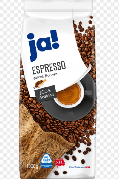 Ja! Espresso ganze Bohnen 1Kg