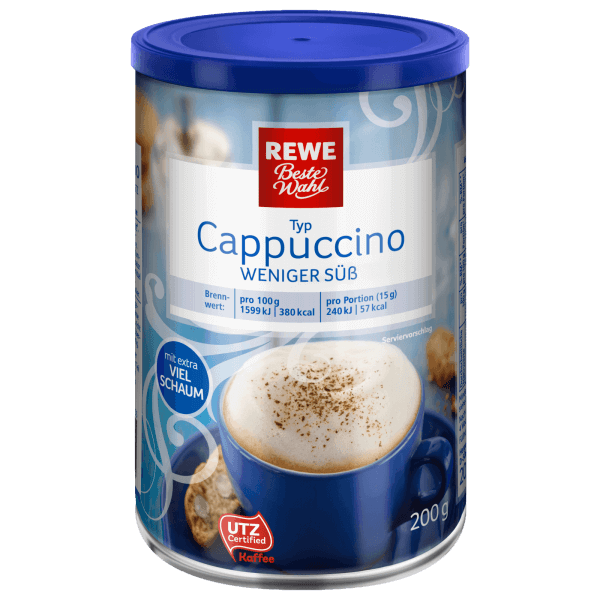REWE BW Cappuciono Weniger Süß 200g