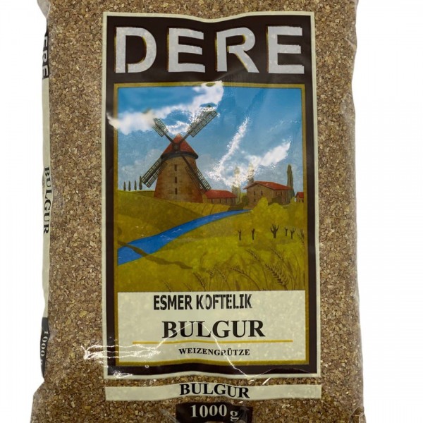 Dere Weizengrütze Dunkel Fine - Köftelik Esmer Bulgur 1 kg