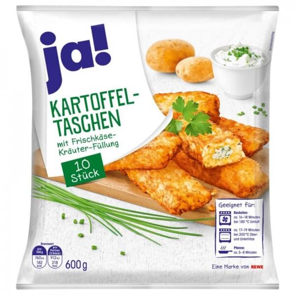 Ja! Kartoffeltaschen 600g