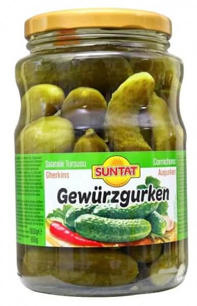 Suntat Gewürgurken Eingelegt - Salatalik Tursusu 850g