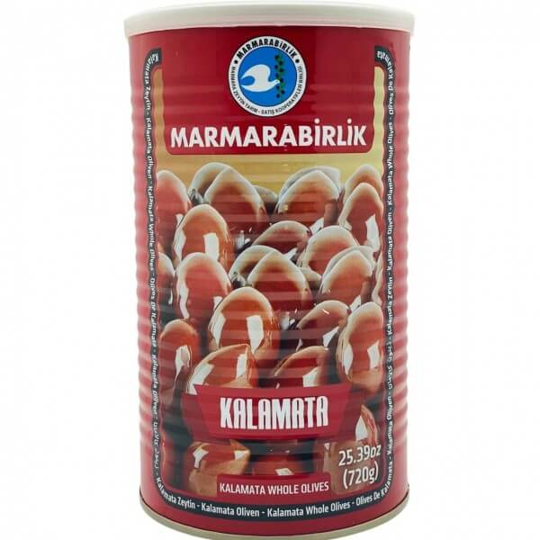 Marmarabirlik Kalamata Whole Olives - Marmara Kalamata 720gr