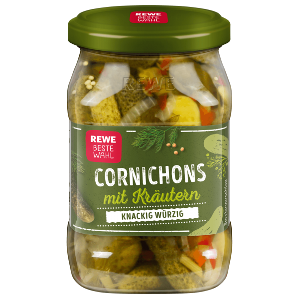 Rewe BW Cornichons (gurken) 350g