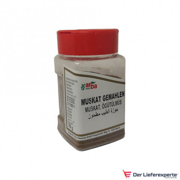 Arba Muskatnuss Gemahlen - Ögütülmüs Muskat ( Hindistan Cevizi 65 g)