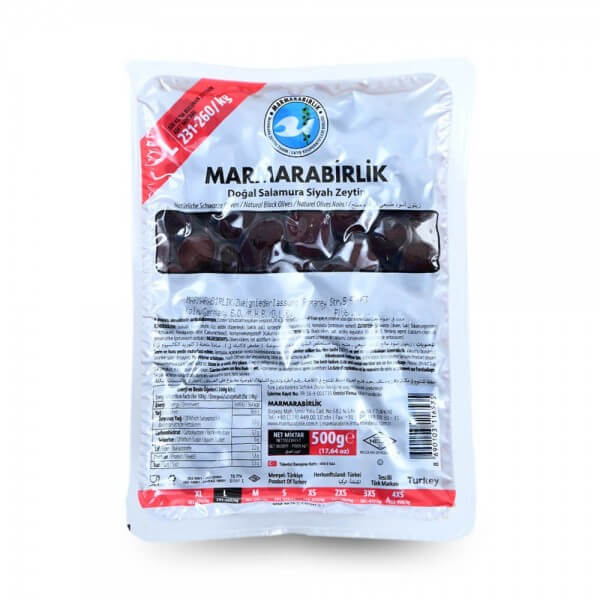 MB Schwarze Oliven L Grau - L Siyah Zeytin 500g