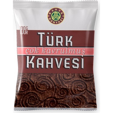 Kahve Dünyasi Röstkaffee - Türk Kahvesi Cok Kavrulmus 100g