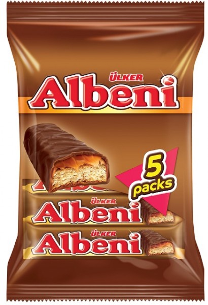 Ülker Albeni Schokoladenriegel 5 x 40 =