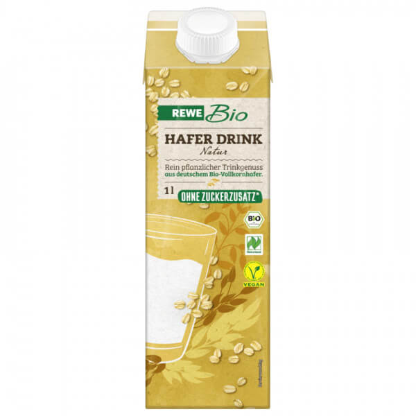 Rewe Bio Hafer-Drink Vegan 1L