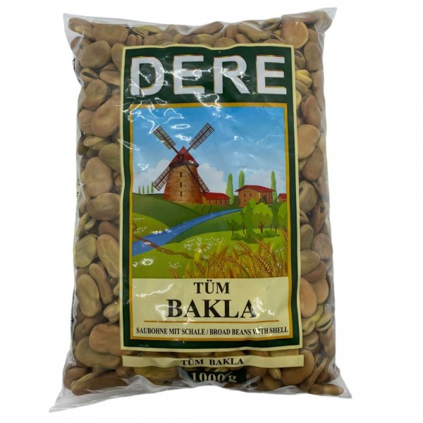 Dere Saubohne mit Schale Tüm Bakla Feve 1 kg