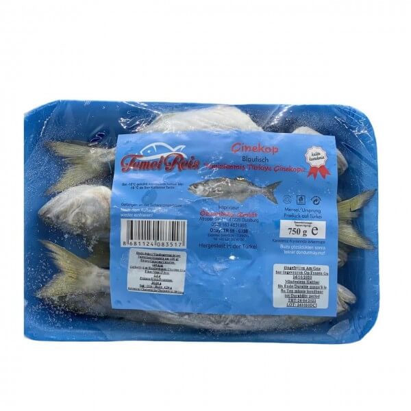 Temel Reis Blaufisch - Temizlenmis Türkiye Cinekop"u 750 g