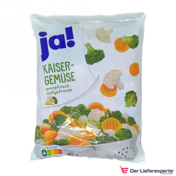 Ja! Kaiser-Gemüse (erntefrisch tiefgefroren) 1000 Gr
