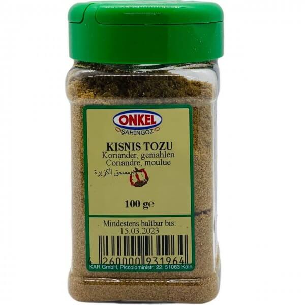 Onkel Koriander Gemahlen - Kisnis Tozu 100 g