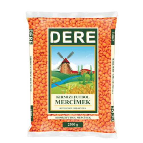 Dere Rote Linsen Kirmizi Mercimek 2,5 Kg