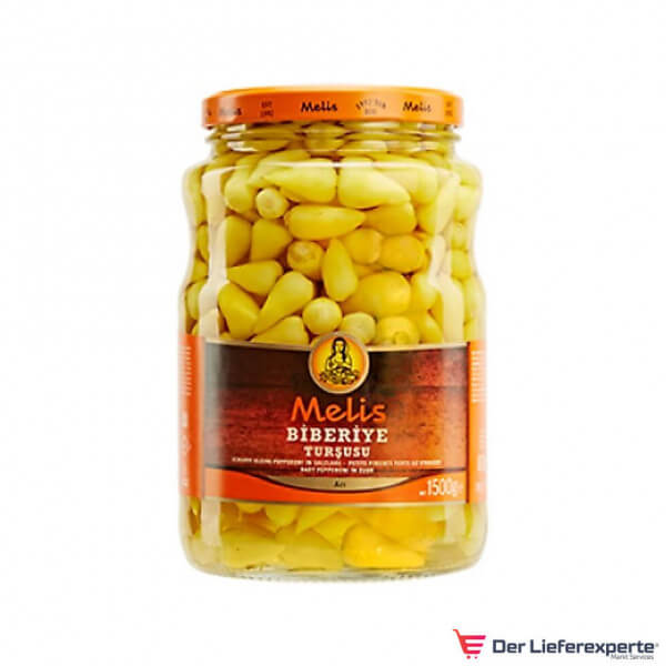 Melis Scharfe kleine Pepperoni - Biberiye Tursusu 1500g/1700