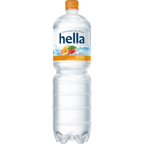 Hella Wasser Pfirsich 1,5 L (inkl. 0.25€ Pfand)