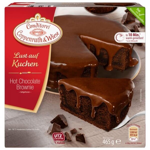 C&W Hot Chocolate Brownie 465g