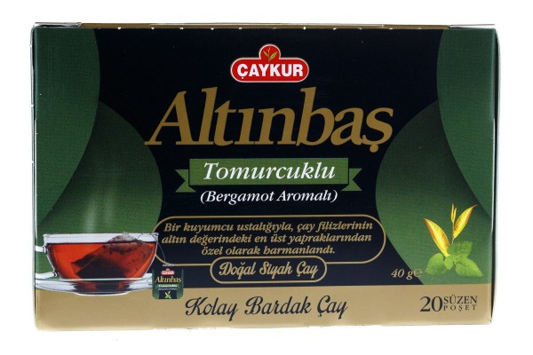 Caykur Altinbas Early Grey Tee - Tomurcuklu Poset Cay Early Grey 40g