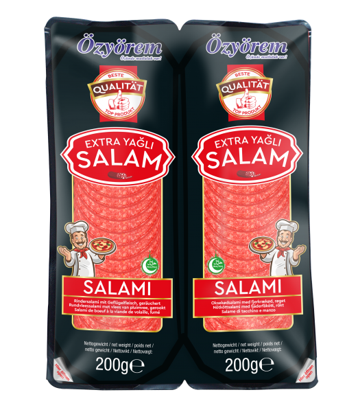 Özyörem Pizza Salami Rind 400g