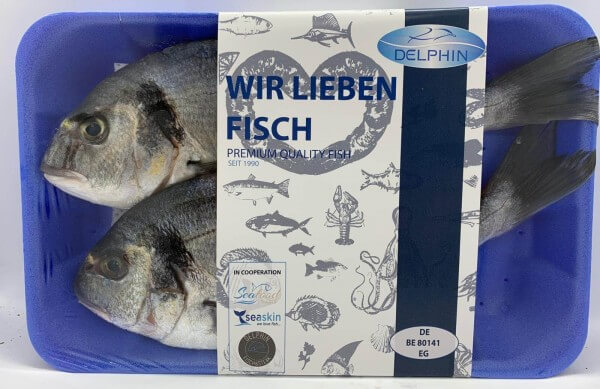 Dorade Royal Küchenfertig - KG - Pro Schale 600 - 700 Gramm