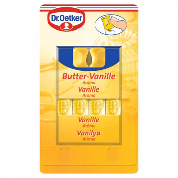 Dr.Oetker Butter-Vanille Aroma 4x2ml